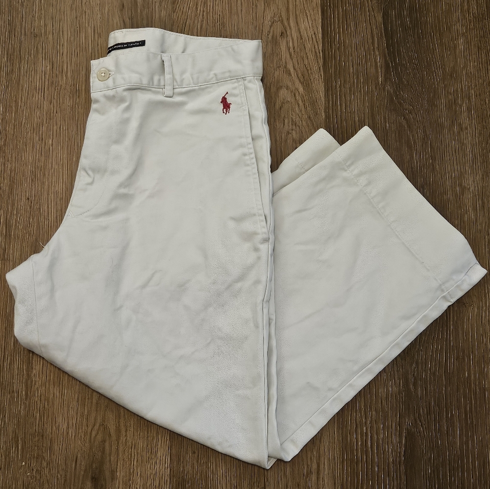 Ralph Lauren Sport Tan Capri Pants Size 6 Women's